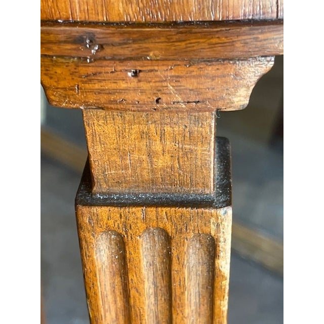 19th Century 19th C. Italian Walnut Side Table For Sale - Image 5 of 9