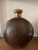 Early 20th Century Antique Rounded Tin Vessel For Sale - Image 5 of 5