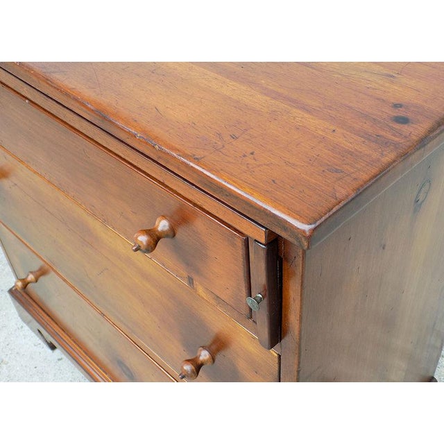 1950s Vintage Pine Tique 3Drawer Bachelors Chest Chairish