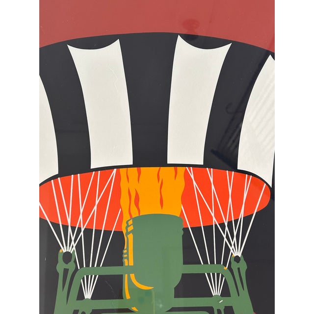 Art Deco Original 8th Albuquerque International Balloon Fiesta Poster John Martinez 1979 For Sale - Image 3 of 6