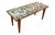 Make a bold and artistic statement with this extraordinary mid-century modern coffee table—a masterful fusion of organic...