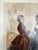 French 1869 Hand-Colored French Fashion Plate From La Mode Illustrée, Framed For Sale - Image 3 of 11