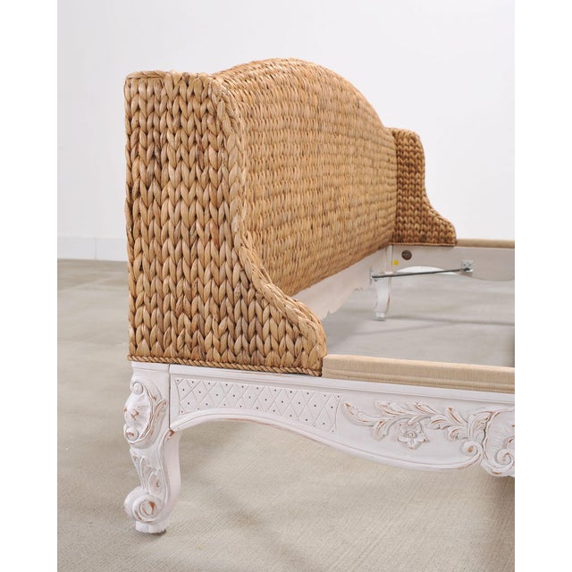 Ralph Lauren Organic Woven Seagrass Antibes Bed King-Sized For Sale - Image 12 of 18