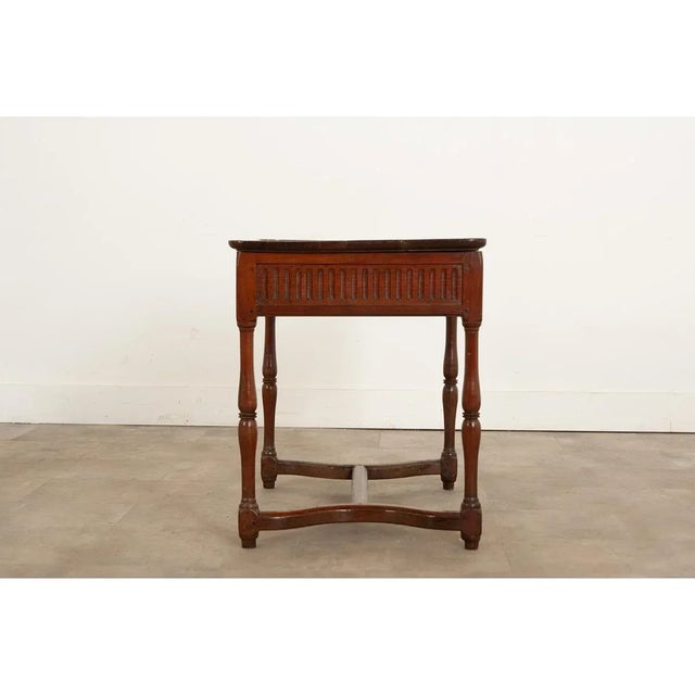 Wood Early 19th Century French Elm Side Table From Brittany For Sale - Image 7 of 13