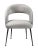 Mid Century Modern meets Hollywood Glam to form the striking Rocco dining chair. Boasting lavishly soft velvet upholstery...