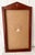Wood Vintage Arched Top Dark Toned Wood Wall Calender Frame Holder Excellent Condition. For Sale - Image 7 of 8