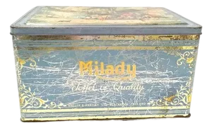 Antique English "Milady" Toffee Tin