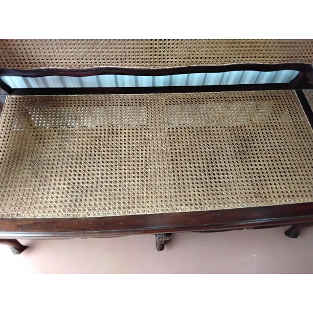 British Colonial Bench For Sale - Image 12 of 12