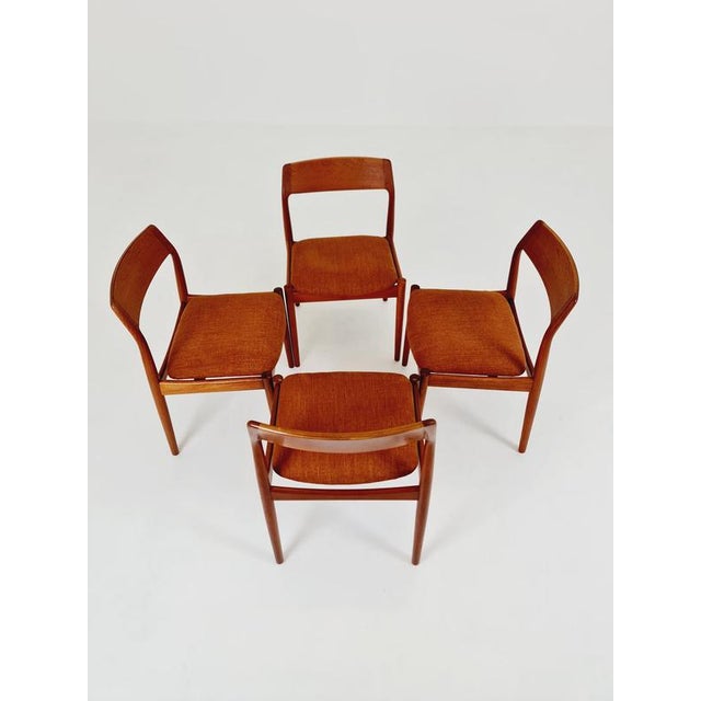 Danish Teak Dining Chairs by David Nygrens Möbelfabrik, 1960s, Set of 4 For Sale - Image 15 of 18