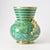 1950s Italian Green and Gold Vase from Maioliche Deruta, 1960s For Sale - Image 5 of 12