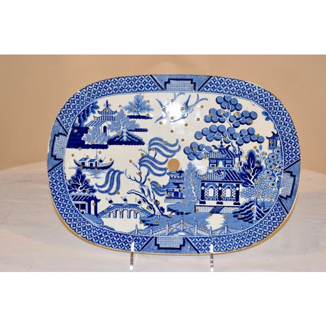 Victorian 19th C Staffordshire Drainer For Sale - Image 3 of 7