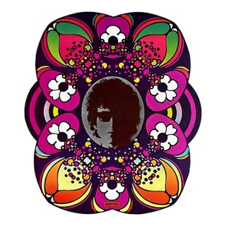 Peter Max Pop Art Poster 5 Bob Dylan 1970 For Sale
