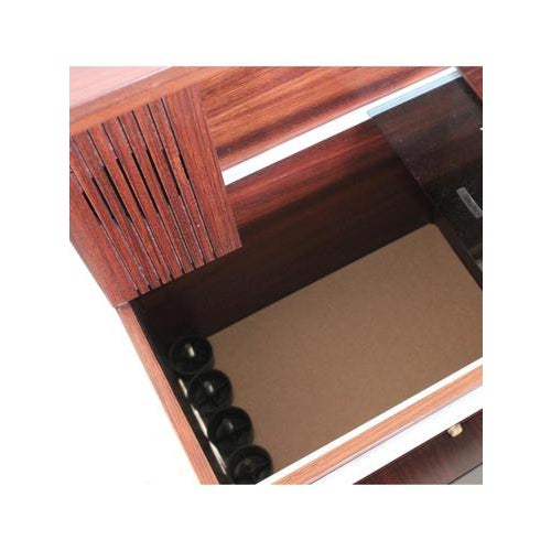 Wood Italian Bar Cabinet with Record Player, 1960s For Sale - Image 7 of 17