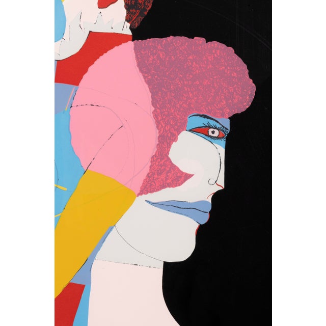 1960s Richard Linder - Room for Rent 1969 Signed Screenprint on Paper 69/150 Framed For Sale - Image 5 of 9