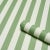 Contemporary Schumacher Emma Stripe Wallpaper In Apple Green For Sale - Image 3 of 4