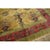 1920s Soft Yellow Field Antique Vase Floral Shou Symbols Chinese Art Deco Rug For Sale - Image 4 of 11