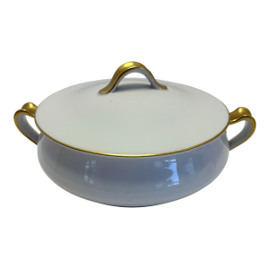 Antique Haviland Limoges French Porcelain Serving Set for Chas. Mayer & Co., Gilt Whiteware, C. 1900