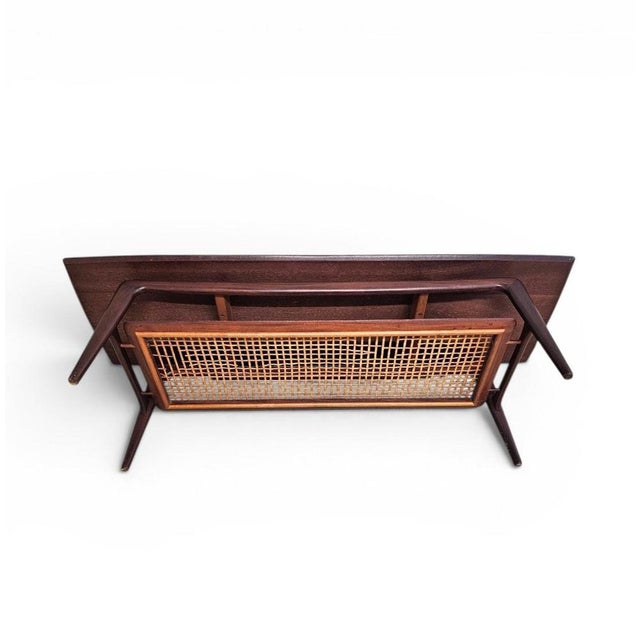 Louis van Teeffelen coffee table for Wébé / 1960s Height 45Width 150 Depth 45 cm