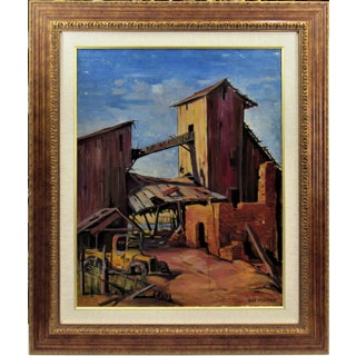 William Frates, The Abandoned Factory, Circa 1945 For Sale