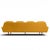 Adrian Pearsall for Craft Associates Mid Century Walnut Gondola Sofa For Sale In Chicago - Image 6 of 9