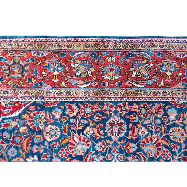 Early 20th Century Persian Kashan Rug For Sale - Image 13 of 16