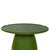 Early 21st Century Stephan Concrete High Gloss Accent Table in Olive Green For Sale - Image 5 of 9