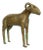 Vintage African Bronze Ram For Sale