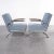Mart Stam Armchairs Blue Fleck by Mart Stam for Mucke Melder, 1930s, Set of 2 For Sale - Image 4 of 12