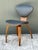 Mid-Century Modern Vintage Wood and Leather Cherner Dining Chair For Sale - Image 3 of 18
