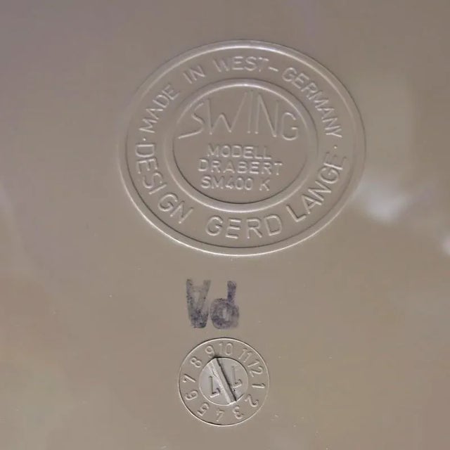 Set of Sm 400 K Armchairs by Gerd Lange for Drabert, 1977 For Sale - Image 10 of 14