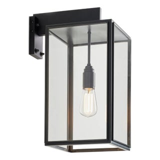 Tekna Ilford Wall-C Wall Light With Dark Bronze Finish and Clear Glass For Sale