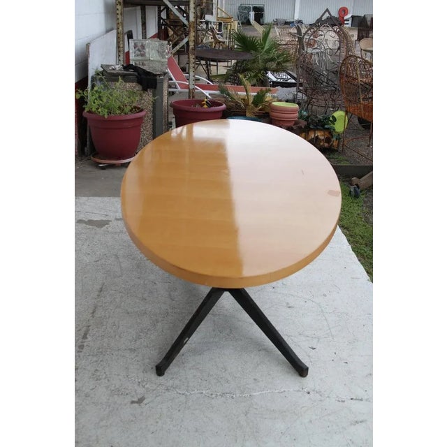 Coffee 72" 1980s Maple Steelcase Dining Conference Table For Sale - Image 8 of 9