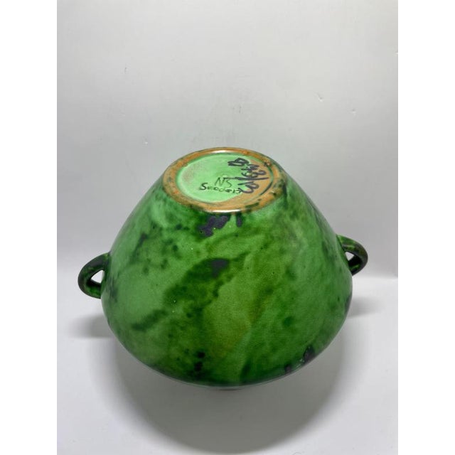 Art Deco Ceramic Vase by Erik Mornils for Nittsjö, Sweden, 1930s For Sale - Image 4 of 6