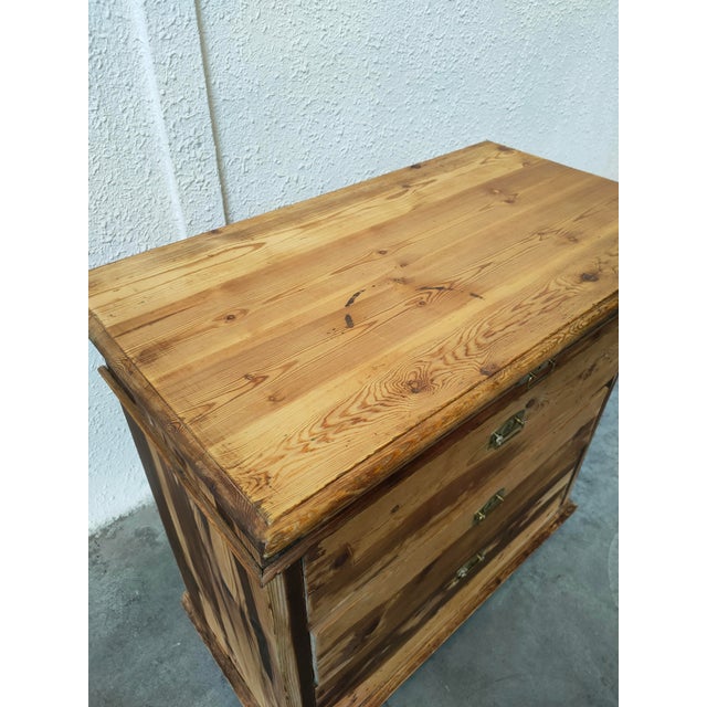 1970s Mid-Century Wood Chest of Drawers, Denmark, 1970 For Sale - Image 5 of 8