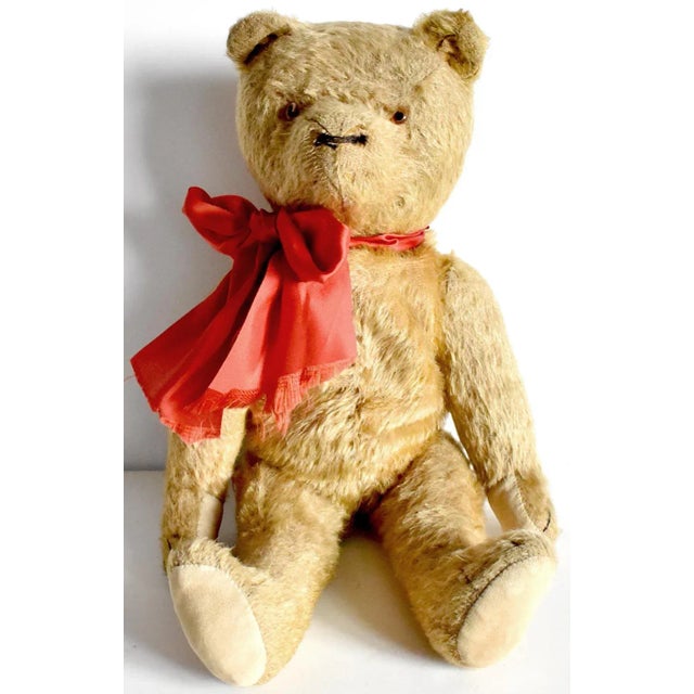 Antique Mohair Jointed Teddy Bear For Sale - Image 11 of 11