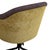 Freifrau Ona Fabric Chairs with Benches, Brown and Grey with Pattern, Set of 5 For Sale - Image 16 of 18