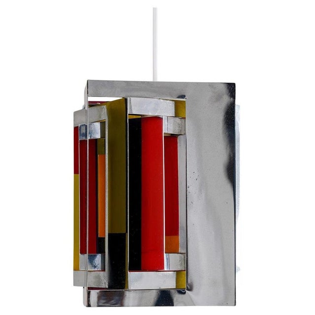 Kassablank Pendant lamp by Simon Henningsen for Lyfa, Denmark, 1960s For Sale - Image 16 of 16