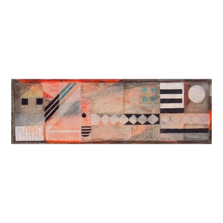 'Roofs of Ravello' by Margaret Wentworth Millard Owings, 1959, Mid-Century Abstract, Fogg Museum, San Francisco Art Association, Chicago Art Institute For Sale