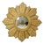 Convex Gilt Sunburst Mirror, 1960s For Sale