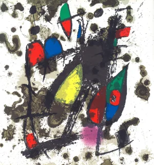 Joan Miró Lithographs Volume Ii 1975 Lithograph Cover