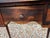 Mid 20th Century Vintage Pine Kidney Shape Vanity Dressing Table For Sale - Image 5 of 11