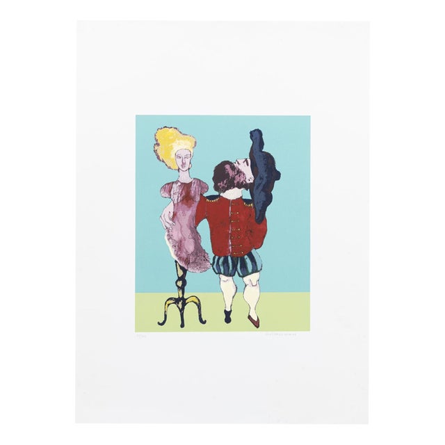 Evelina Oliveira, Figurative Composition, 2006, Screenprint For Sale
