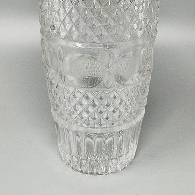 1960s Cut Crystal Cocktail Shaker from Arir, Italy, 1960s For Sale - Image 5 of 6