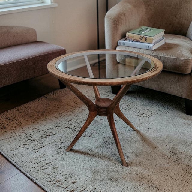 Vintage Coffee Table by Paolo Buffa for Brugnoli, 1950s For Sale - Image 6 of 7