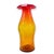 Glass Mid-Century Modern Mandarin Glass Vase by Joel Philip Myerc for Blenco, 1960s For Sale - Image 7 of 7