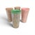 Mid Century Modern Raffia Wrapped Acrylic Drinking Cups- Set of 4 For Sale - Image 12 of 16