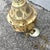 Mid 20th Century Vintage Moroccan Middle Eastern Style Brass Pendant Lamp For Sale - Image 5 of 11