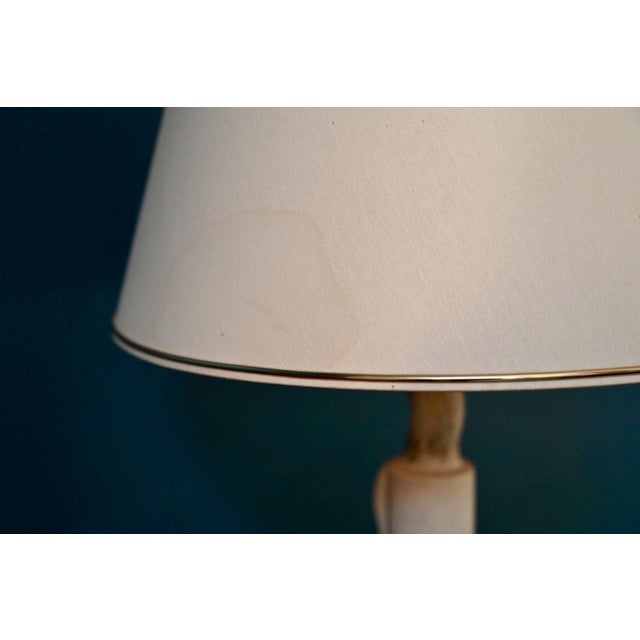 Mid-Century Sculptural Totem Lamp in Plaster, 1960s For Sale - Image 13 of 18