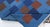 Blue Doris Leslie Blau Vintage Swedish Flat Woven Rug For Sale - Image 8 of 9