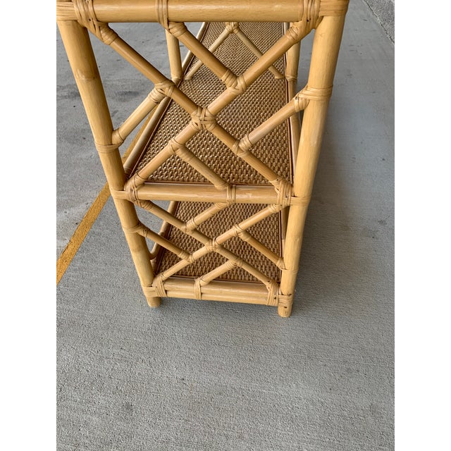 Vintage Bamboo Etagere Chairish